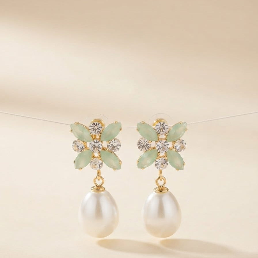Grace Pearl Drop Earrings