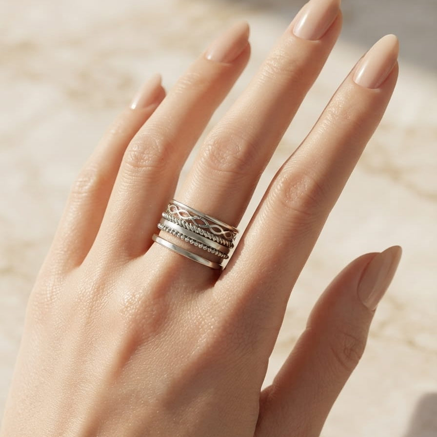 Vintage Oxidised Adjustable Ring Collection for Women – 14 Unique Designs